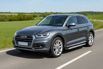 Audi Q5 2017-2025 Trittbretter Shining V1 (2 Stk., Aluminium) Foto 1