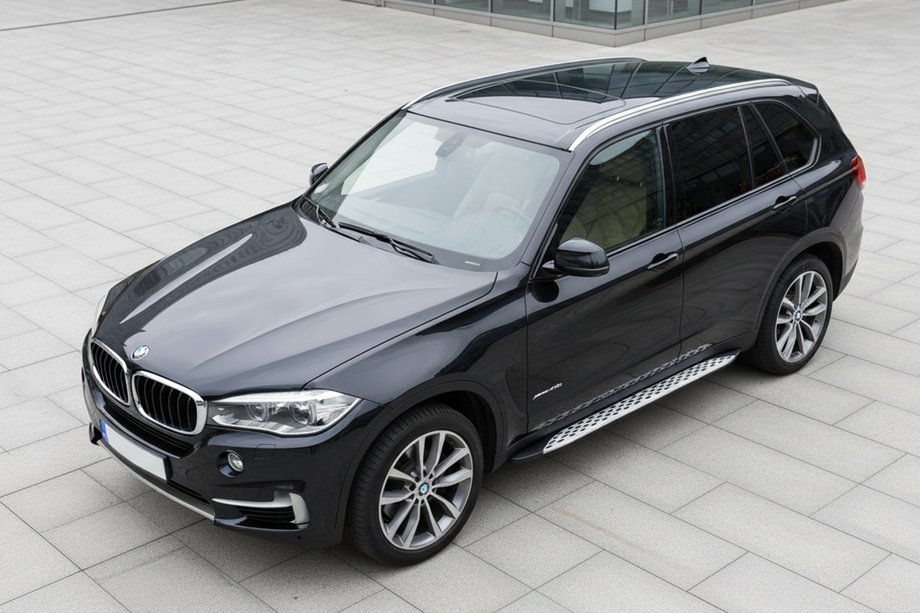 BMW X5 F15 2013-2018 Trittbretter Shining V1 (2 Stk., Aluminium) Image
