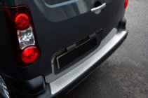 Peugeot Partner Tepee 2008-2018 Heckstoßstangenabdeckung OmsaLine Edelstahl Foto 2