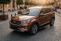 Chery Tiggo 7 2020- Seitenschweller Tayga Black (2 Stk., Aluminium) Foto 1