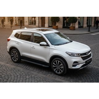 Seitenschweller Bosphorus Black (2 Stk., Aluminium) Chery Tiggo 7 2020- Foto 1