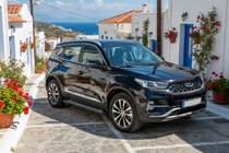Chery Tiggo 7 2020- Seitenschweller New Vision Black (2 Stk., Aluminium) Foto 1
