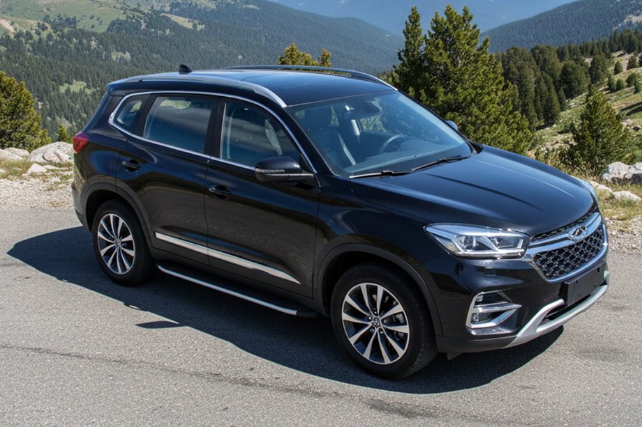 Chery Tiggo 8 2017- Seitenschweller Fullmond (2 Stk., Aluminium) Image