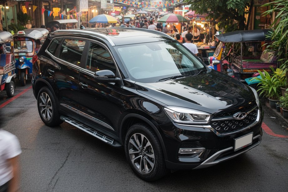Chery Tiggo 8 2017- Seitenschweller Sunrise (2 Stk., Aluminium) Image