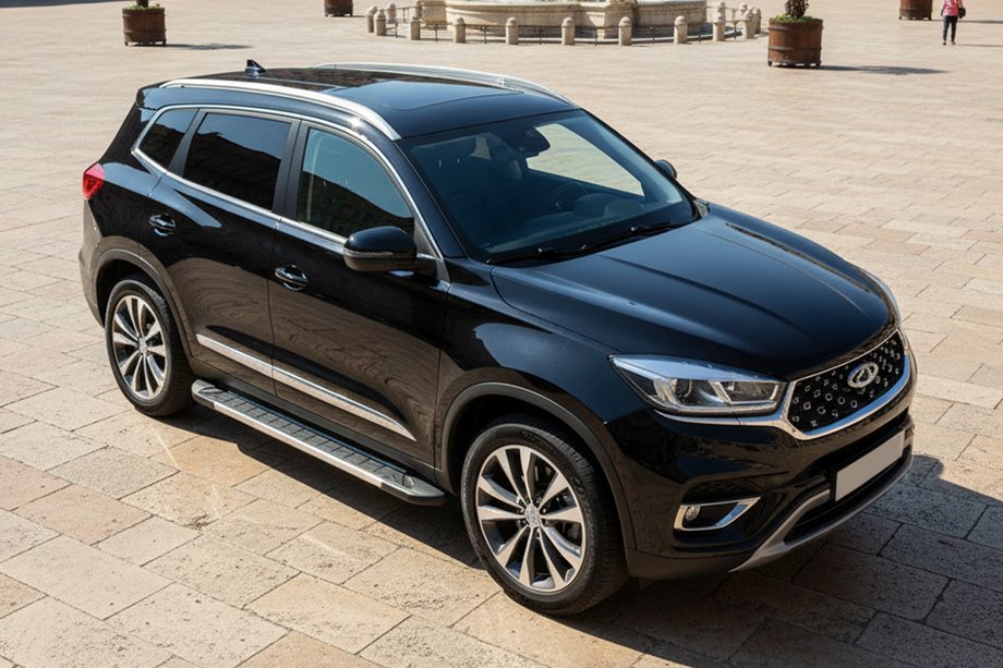Chery Tiggo 8 2017- Seitenschweller RedLine V1 (2 Stk., Aluminium) Image