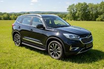 Chery Tiggo 8 2017- Seitenschweller Tayga Black (2 Stk., Aluminium) Foto 1