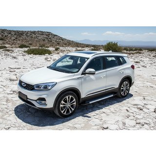 Seitenschweller New Vision Grey (2 Stk., Aluminium) Chery Tiggo 8 2017- Foto 1