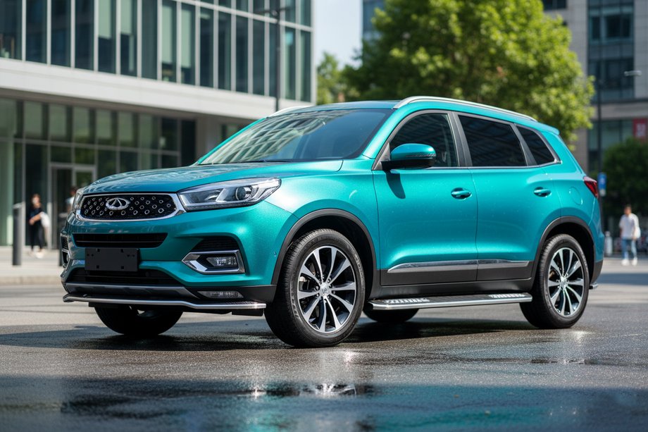 Chery Tiggo 8 2017- Seitenschweller Tayga V2 (2 Stk., Aluminium) Image