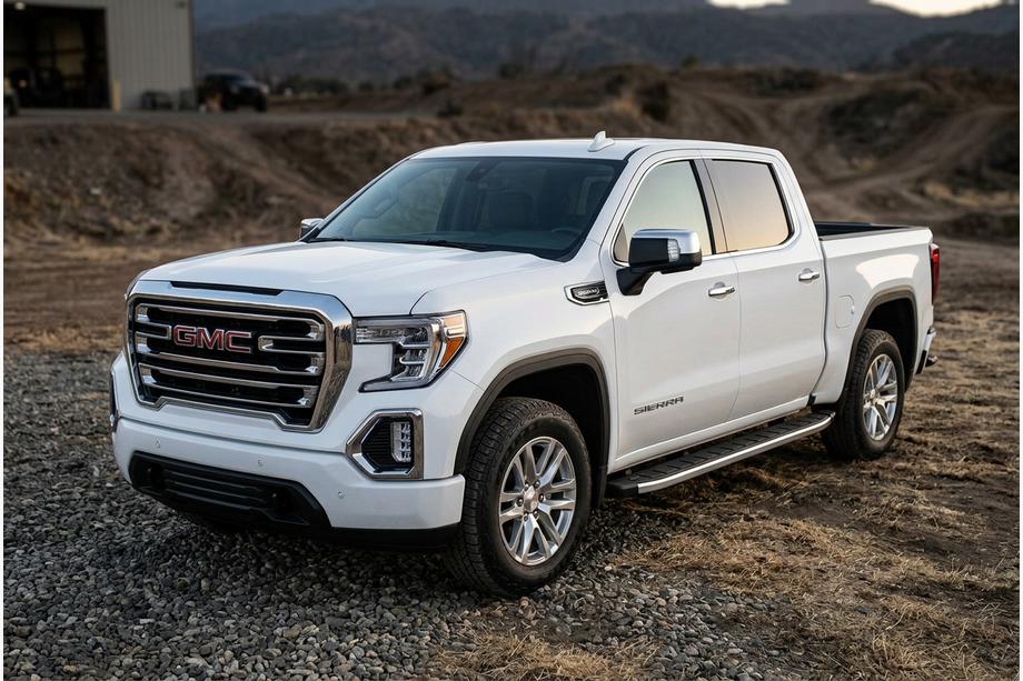 GMS Sierra 2019- Seitenschweller Fullmond (2 Stk., Aluminium) Foto 1