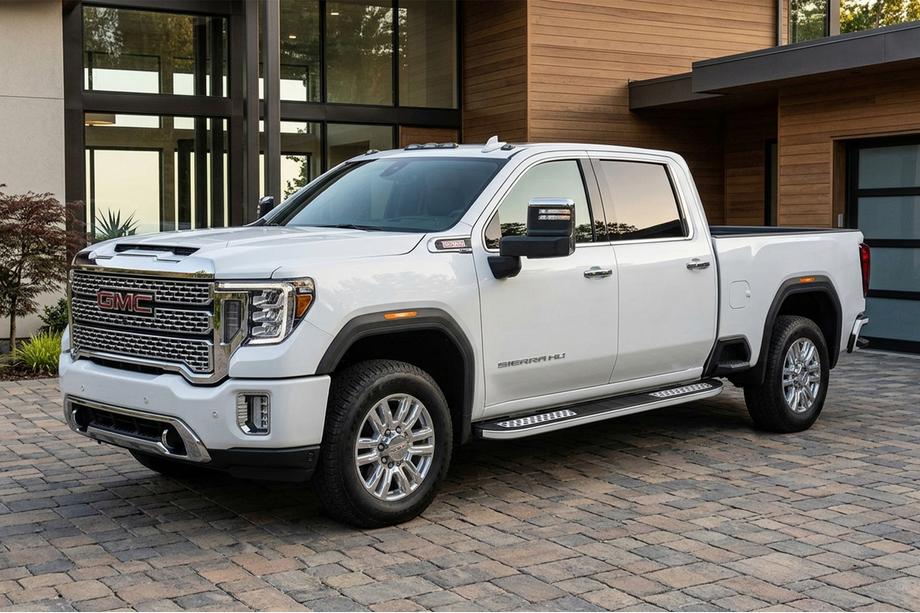 GMS Sierra 2019- Seitenschweller Tayga V2 (2 Stk., Aluminium) Image