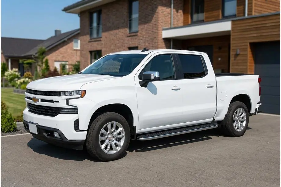 Chevrolet Silverado 2019- Seitenschweller Tayga Grey (2 Stk., Aluminium) Foto 1