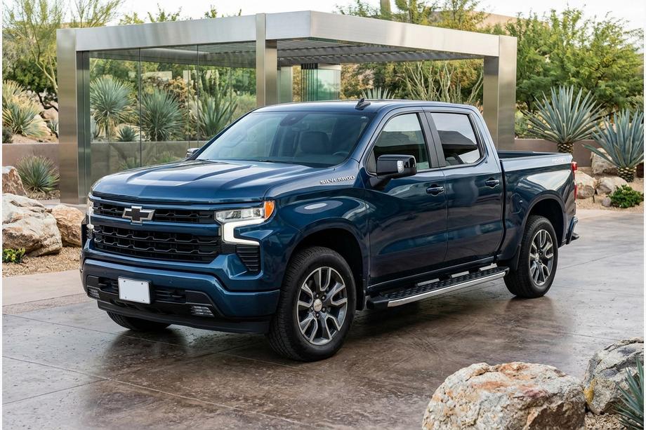 Chevrolet Silverado 2019- Seitenschweller BlackLine (2 Stk., Aluminium) Image