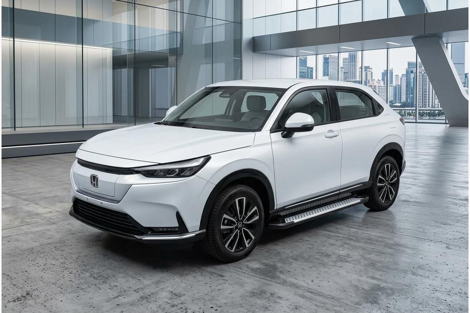 Honda eNP1 2022- Trittbretter Allmond Grey (2 Stk., Aluminium) Image