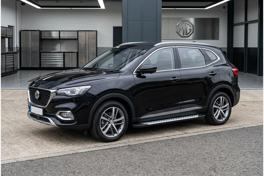 MG HS 2018- Trittbretter Allmond Grey (2 Stk., Aluminium) Image