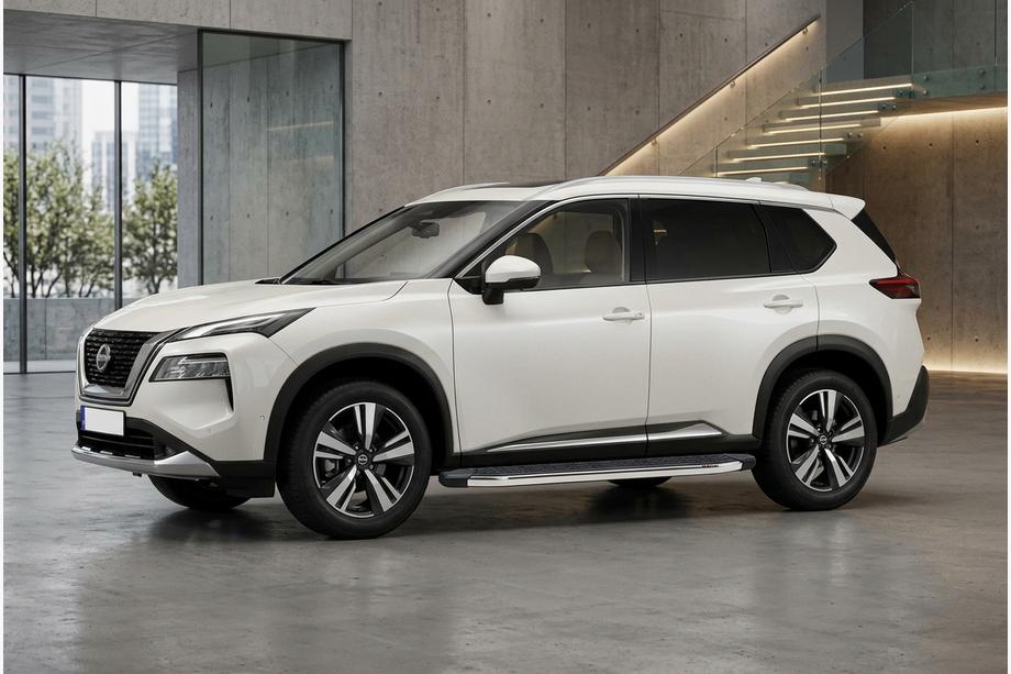 Nissan X-trail T33/Rogue 2022- Seitenschweller BlackLine (2 Stk., Aluminium) Foto 1