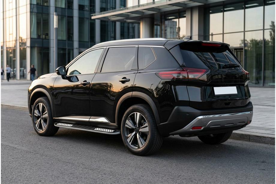 Nissan X-trail T33/Rogue 2022- Seitenschweller Tayga V2 (2 Stk., Aluminium) Image