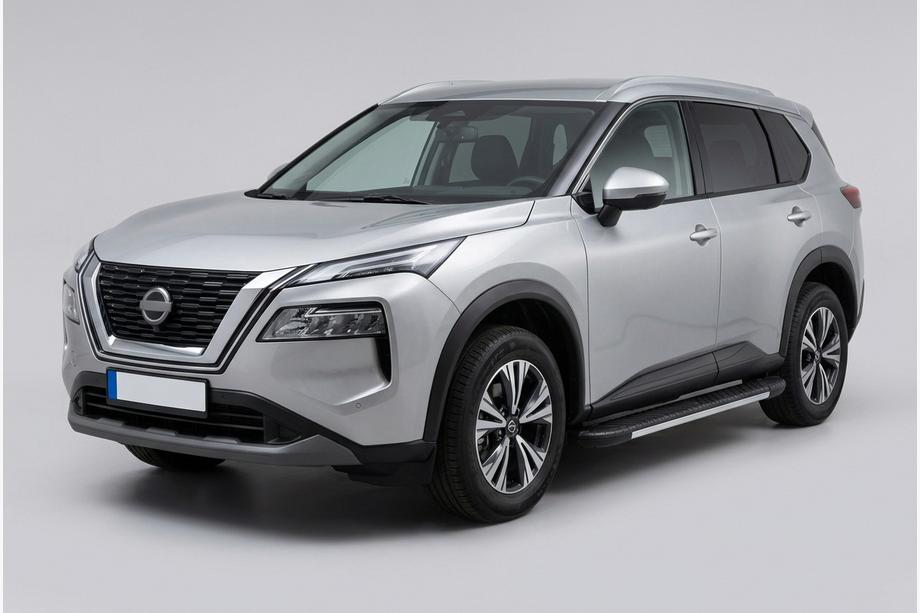 Nissan X-trail T33/Rogue 2022- Seitenschweller Bosphore Grey (2 Stk., Aluminium) Foto 1