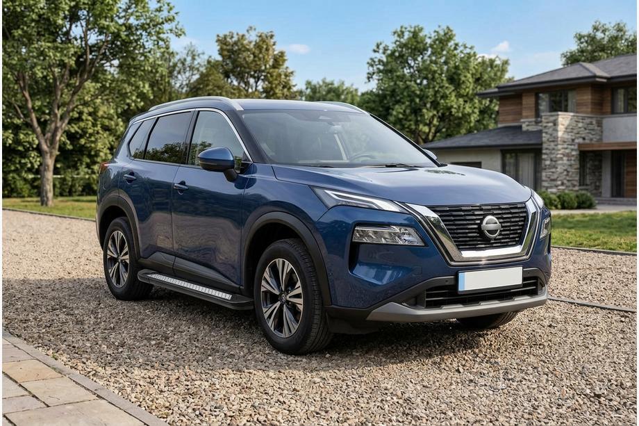 Nissan X-trail T33/Rogue 2022- Seitenschweller Vision New Black (2 Stk., Aluminium) Image