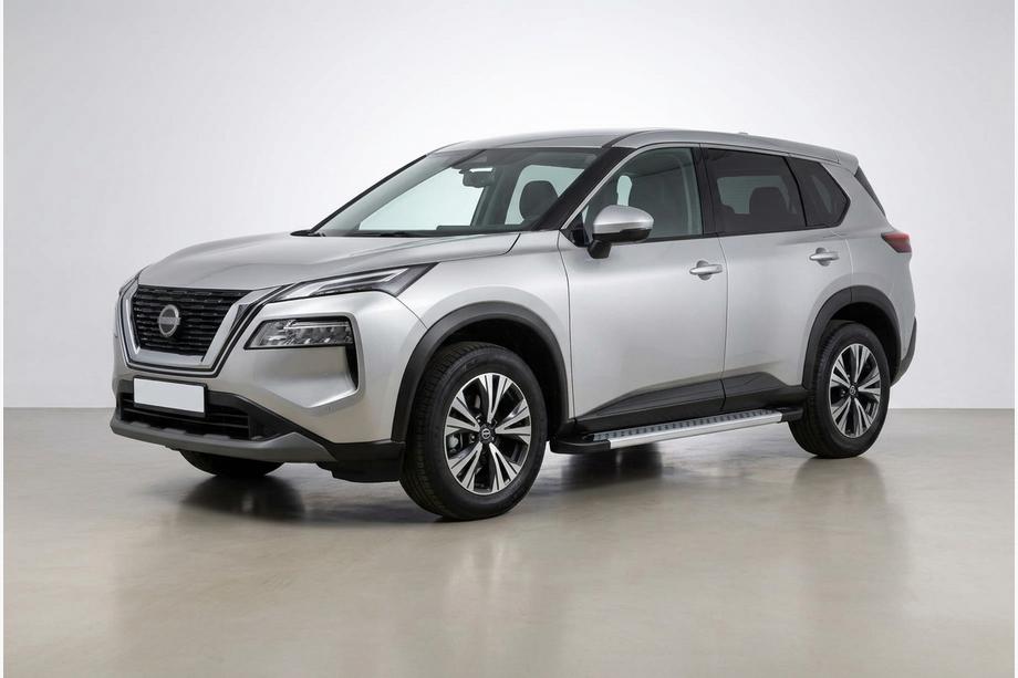 Nissan X-trail T33/Rogue 2022- Seitenschweller Vision New Grey (2 Stk., Aluminium) Foto 1