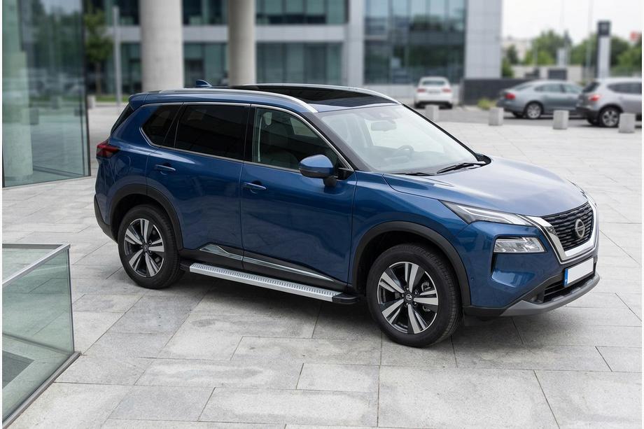 Nissan X-trail T33/Rogue 2022- Seitenschweller Maya V2 (2 Stk., Aluminium) Foto 1