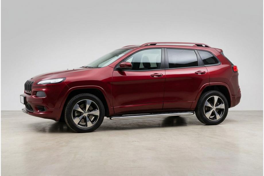 Jeep Cherokee KL 2013- Seitenschweller Maydos V1 (2 Stk., Aluminium) Foto 1