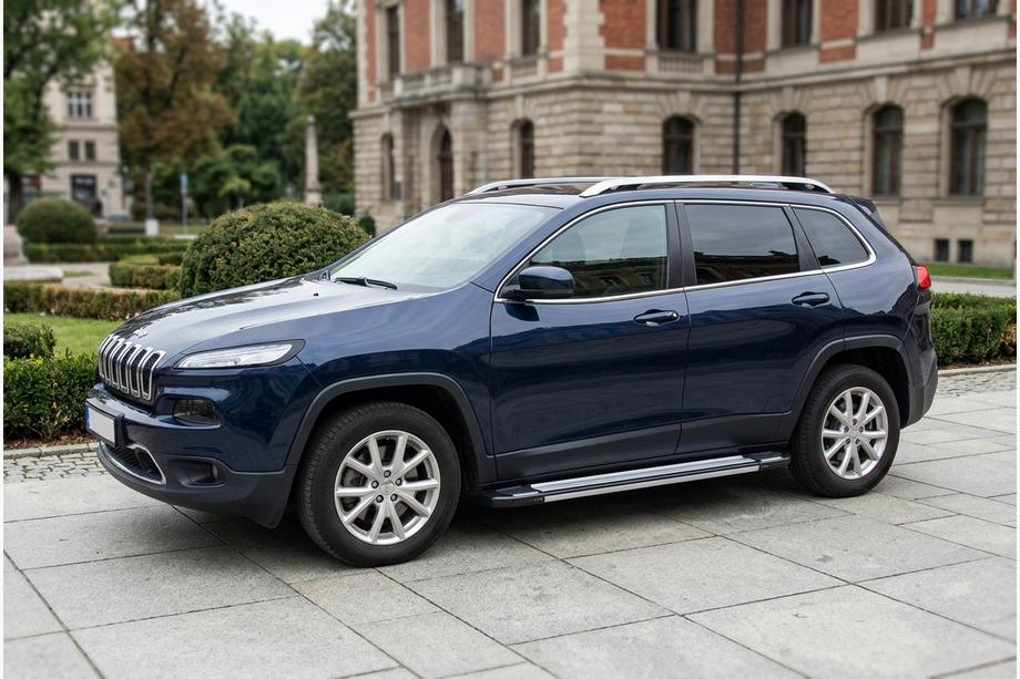 Jeep Cherokee KL 2013- Trittbretter Rainbow (2 Stk., Aluminium) Image