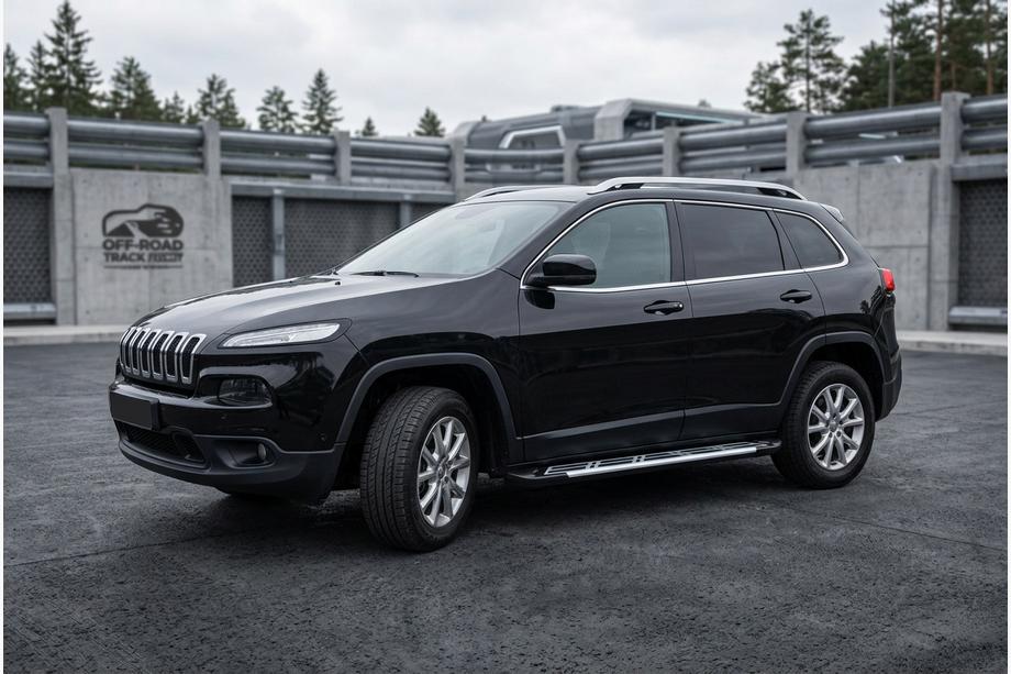 Jeep Cherokee KL 2013- Seitenschweller Sunrise (2 Stk., Aluminium) Foto 1