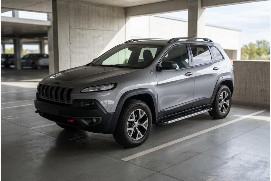 Jeep Cherokee KL 2013- Seitenschweller RedLine V1 (2 Stk., Aluminium) Image