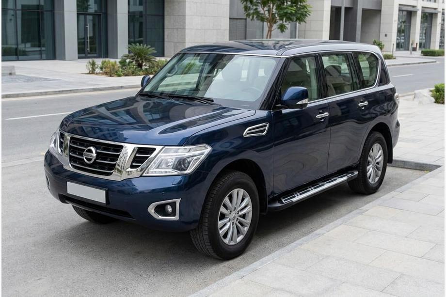 Nissan Armada 2016-2024 Seitenschweller Sunrise (2 Stk., Aluminium) Image