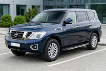 Nissan Armada 2016-2024 Seitenschweller Bosphore Grey (2 Stk., Aluminium) Foto 1