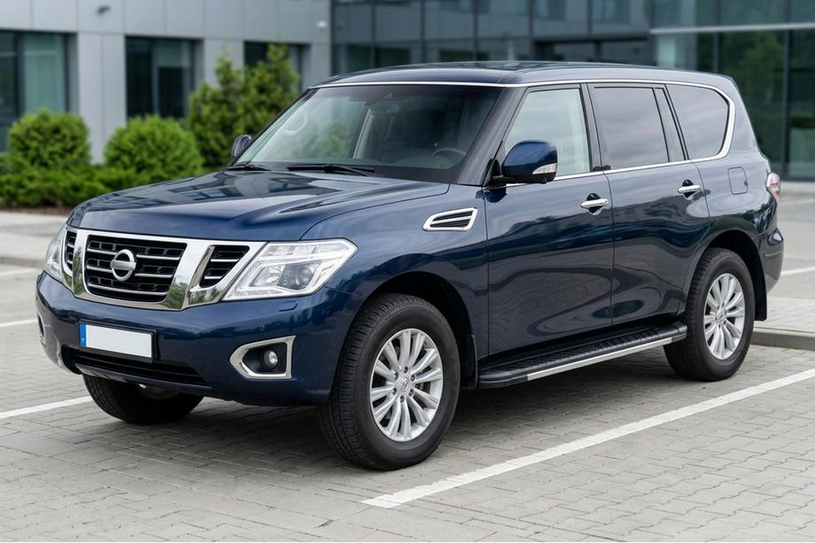 Nissan Armada 2016-2024 Seitenschweller Bosphore Grey (2 Stk., Aluminium) Image