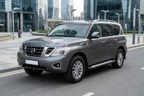 Nissan Armada 2016-2024 Seitenschweller Vision New Black (2 Stk., Aluminium) Foto 1