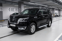 Nissan Armada 2016-2024 Seitenschweller Maya V2 (2 Stk., Aluminium) Foto 1