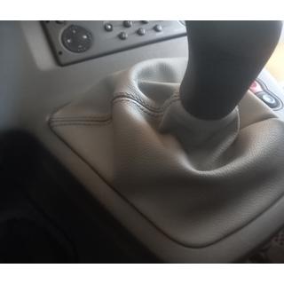 Schaltmanschette Leder Grau Renault Kangoo 2008–2020 Foto 3