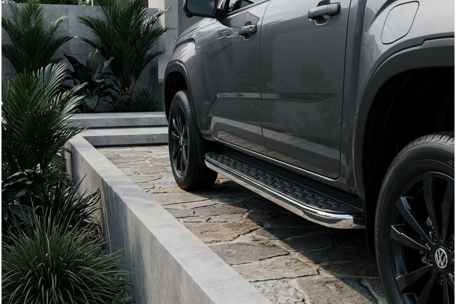 Volkswagen Amarok 2022- Seitenschweller BlackLine (2 Stk., Aluminium) Image