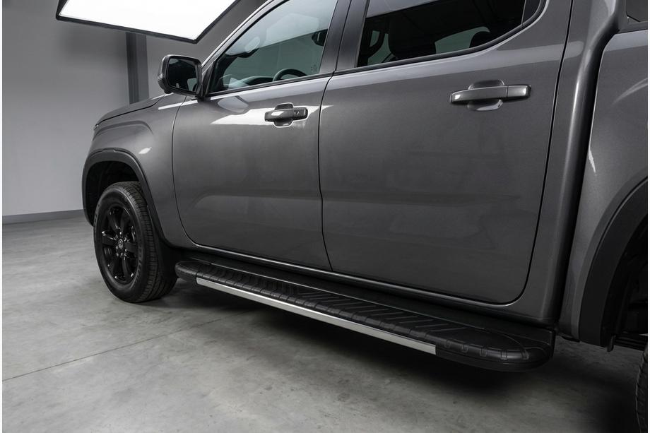 Volkswagen Amarok 2022- Seitenschweller Bosphore Grey (2 Stk., Aluminium) Image