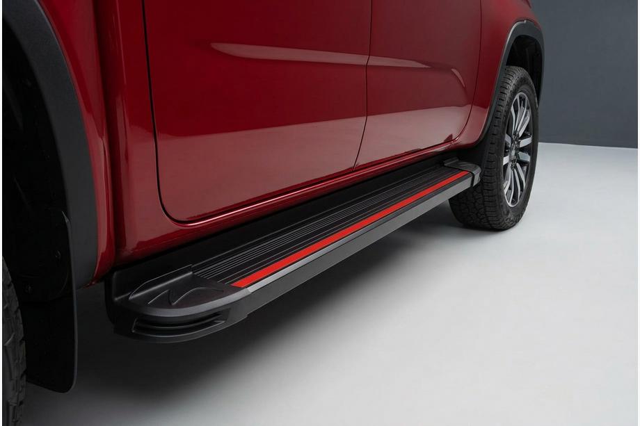 Ford Ranger 2022- Seitenschweller Maya Red (2 Stk., Aluminium) Image