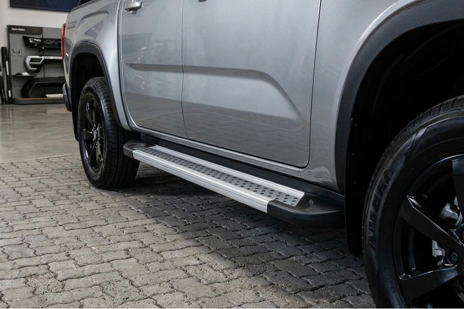 Ford Ranger 2022- Seitenschweller Vision New Grey (2 Stk., Aluminium) Image