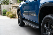 Ford Ranger 2022- Seitenschweller Tayga Black (2 Stk., Aluminium) Foto 1