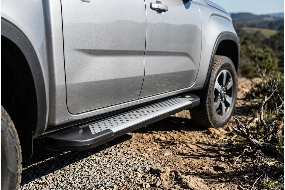Ford Ranger 2022- Trittbretter Allmond Grey (2 Stk., Aluminium) Image