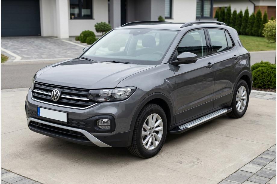 Volkswagen T-Cross 2019- Trittbretter Allmond Grey (2 Stk., Aluminium) Foto 1