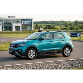 Trittbretter Allmond Black (2 Stk., Aluminium) Volkswagen T-Cross 2019- Foto 1
