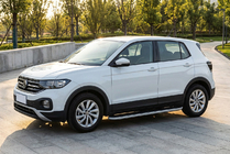Volkswagen T-Cross 2019- Seitenschweller Tayga Grey (2 Stk., Aluminium) Foto 1