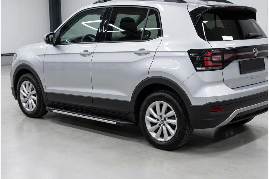 Volkswagen T-Cross 2019- Seitenschweller Bosphore Grey (2 Stk., Aluminium) Image