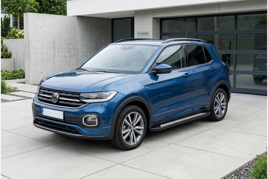 Volkswagen T-Cross 2019- Seitenschweller Vision New Black (2 Stk., Aluminium) Image