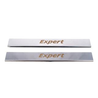 Einstiegsleisten Edelstahl (Carmos, 2 Stk) Peugeot Expert 2007-2016 Foto 2