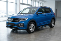 Volkswagen T-Cross 2019- Seitenschweller Maya Blue (2 Stk., Aluminium) Foto 1