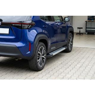 Seitenschweller Vision New Grey (2 Stk., Aluminium) Toyota Yaris/Yaris Cross (XP210) 2020- Foto 1
