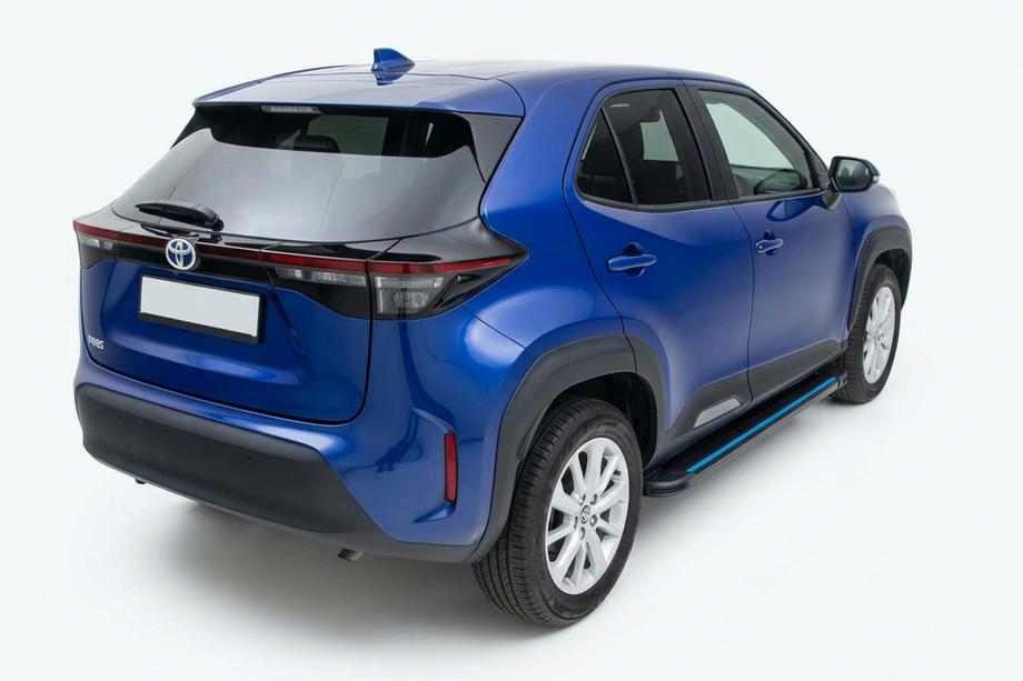 Toyota Yaris/Yaris Cross (XP210) 2020- Seitenschweller Maya Blue (2 Stk., Aluminium) Image