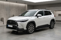 Toyota Corolla Cross 2020- Seitenschweller Bosphore Black (2 Stk., Aluminium) Foto 1
